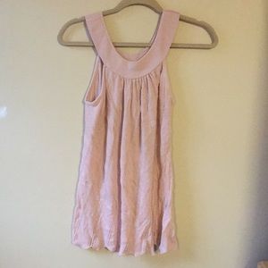 Long Pale Pink Tanktop/Dress - Small